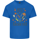 Best Teacher Ever Teaching Maths English Science Kids T-Shirt Childrens Royal Blue