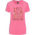 Best Teacher Ever Teaching Maths English Science Womens Wider Cut T-Shirt Azalea