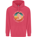 Bet Your Bass Im Going Fishing Funny Fisherman Childrens Kids Hoodie Heliconia