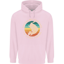Bet Your Bass Im Going Fishing Funny Fisherman Childrens Kids Hoodie Light Pink