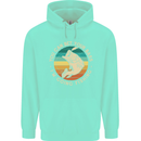 Bet Your Bass Im Going Fishing Funny Fisherman Childrens Kids Hoodie Peppermint