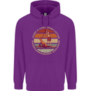 Bet Your Bass Im Going Fishing Funny Fisherman Childrens Kids Hoodie Purple