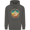 Bet Your Bass Im Going Fishing Funny Fisherman Childrens Kids Hoodie Storm Grey
