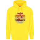 Bet Your Bass Im Going Fishing Funny Fisherman Childrens Kids Hoodie Yellow