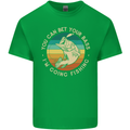 Bet Your Bass Im Going Fishing Funny Fisherman Kids T-Shirt Childrens Irish Green