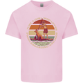 Bet Your Bass Im Going Fishing Funny Fisherman Kids T-Shirt Childrens Light Pink