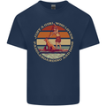 Bet Your Bass Im Going Fishing Funny Fisherman Kids T-Shirt Childrens Navy Blue