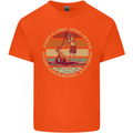 Bet Your Bass Im Going Fishing Funny Fisherman Kids T-Shirt Childrens Orange