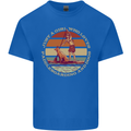 Bet Your Bass Im Going Fishing Funny Fisherman Kids T-Shirt Childrens Royal Blue