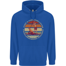 Bet Your Bass Im Going Fishing Funny Fisherman Mens 80% Cotton Hoodie Royal Blue