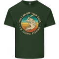 Bet Your Bass Im Going Fishing Funny Fisherman Mens Cotton T-Shirt Tee Top Forest Green