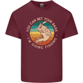 Bet Your Bass Im Going Fishing Funny Fisherman Mens Cotton T-Shirt Tee Top Maroon
