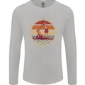 Bet Your Bass Im Going Fishing Funny Fisherman Mens Long Sleeve T-Shirt Sports Grey