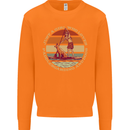 Bet Your Bass Im Going Fishing Funny Fisherman Mens Sweatshirt Jumper Orange