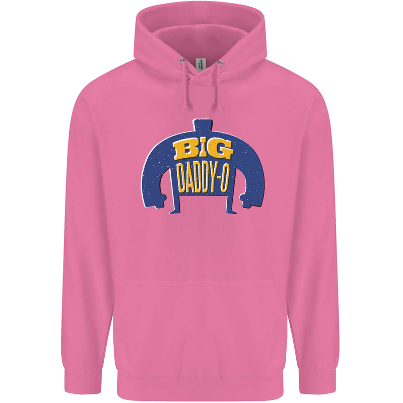Big Daddy O Funny Fathers Day Dad Childrens Kids Hoodie Azalea