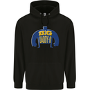 Big Daddy O Funny Fathers Day Dad Childrens Kids Hoodie Black