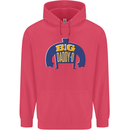 Big Daddy O Funny Fathers Day Dad Childrens Kids Hoodie Heliconia