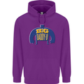 Big Daddy O Funny Fathers Day Dad Childrens Kids Hoodie Purple