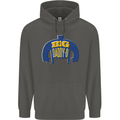 Big Daddy O Funny Fathers Day Dad Childrens Kids Hoodie Storm Grey
