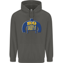 Big Daddy O Funny Fathers Day Dad Childrens Kids Hoodie Storm Grey