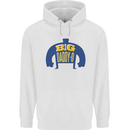Big Daddy O Funny Fathers Day Dad Childrens Kids Hoodie White
