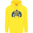 Big Daddy O Funny Fathers Day Dad Childrens Kids Hoodie Yellow