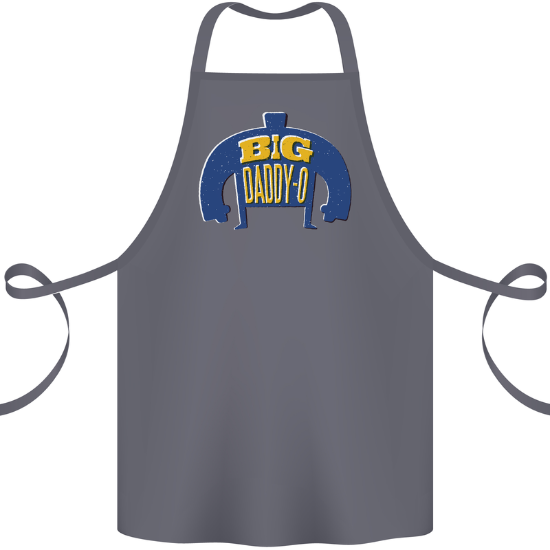 Big Daddy O Funny Fathers Day Dad Cotton Apron 100% Organic Steel