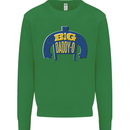 Big Daddy O Funny Fathers Day Dad Kids Sweatshirt Jumper Irish Green