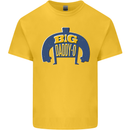 Big Daddy O Funny Fathers Day Dad Kids T-Shirt Childrens Yellow