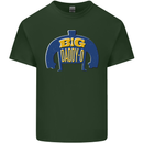 Big Daddy O Funny Fathers Day Dad Mens Cotton T-Shirt Tee Top Forest Green