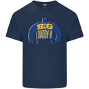 Big Daddy O Funny Fathers Day Dad Mens Cotton T-Shirt Tee Top Navy Blue