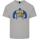 Big Daddy O Funny Fathers Day Dad Mens Cotton T-Shirt Tee Top Sports Grey