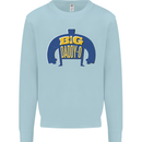 Big Daddy O Funny Fathers Day Dad Mens Sweatshirt Jumper Light Blue