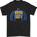 Big Daddy O Funny Fathers Day Dad Mens T-Shirt 100% Cotton Black
