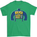 Big Daddy O Funny Fathers Day Dad Mens T-Shirt 100% Cotton Irish Green