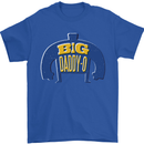 Big Daddy O Funny Fathers Day Dad Mens T-Shirt 100% Cotton Royal Blue