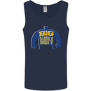 Big Daddy O Funny Fathers Day Dad Mens Vest Tank Top Navy Blue