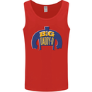 Big Daddy O Funny Fathers Day Dad Mens Vest Tank Top Red