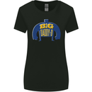 Big Daddy O Funny Fathers Day Dad Womens Wider Cut T-Shirt Black