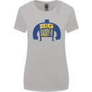 Big Daddy O Funny Fathers Day Dad Womens Wider Cut T-Shirt Sports Grey