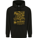 Big Truck Lorry Driver HGV Childrens Kids Hoodie Black