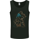 Bigfoot Hockey Player Mens Vest Tank Top Black