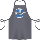 Bigfoot Lockness Monster Alien Abduction UFO Cotton Apron 100% Organic Steel