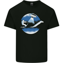 Bigfoot Lockness Monster Alien Abduction UFO Mens Cotton T-Shirt Tee Top Black