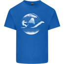 Bigfoot Lockness Monster Alien Abduction UFO Mens Cotton T-Shirt Tee Top Royal Blue