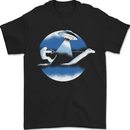Bigfoot Lockness Monster Alien Abduction UFO Mens T-Shirt 100% Cotton Black