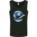 Bigfoot Lockness Monster Alien Abduction UFO Mens Vest Tank Top Black