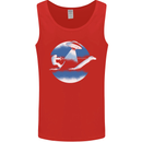 Bigfoot Lockness Monster Alien Abduction UFO Mens Vest Tank Top Red