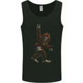 Bigfoot Rocks Funny Rock n Roll Guitar Music Mens Vest Tank Top Black