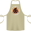 Bigfoot Society Sasquatch Crew Cotton Apron 100% Organic Khaki